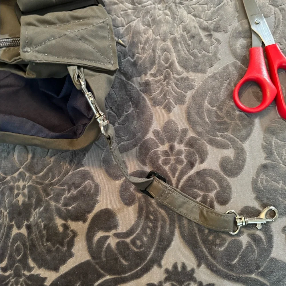 Slow ton Dog or cat Carrier Sling Gray medium
